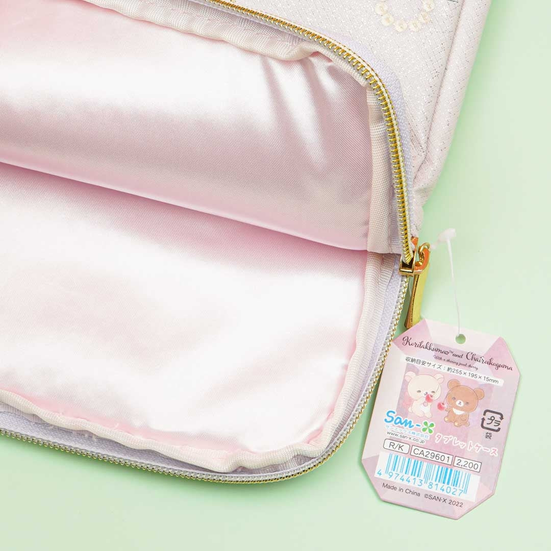 Korilakkuma & Chairoikoguma Kogu Jewel Cherry Tablet Case