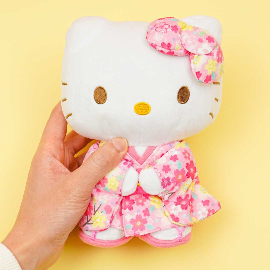 Hello Kitty Japanese Cherry Blossom Plushie - Medium