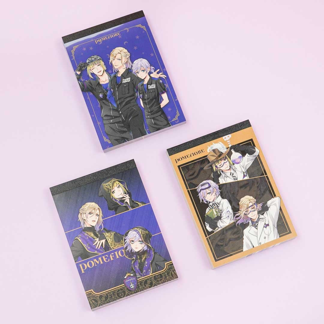 Twisted Wonderland Mini Memo Pad Set - Pomfiore