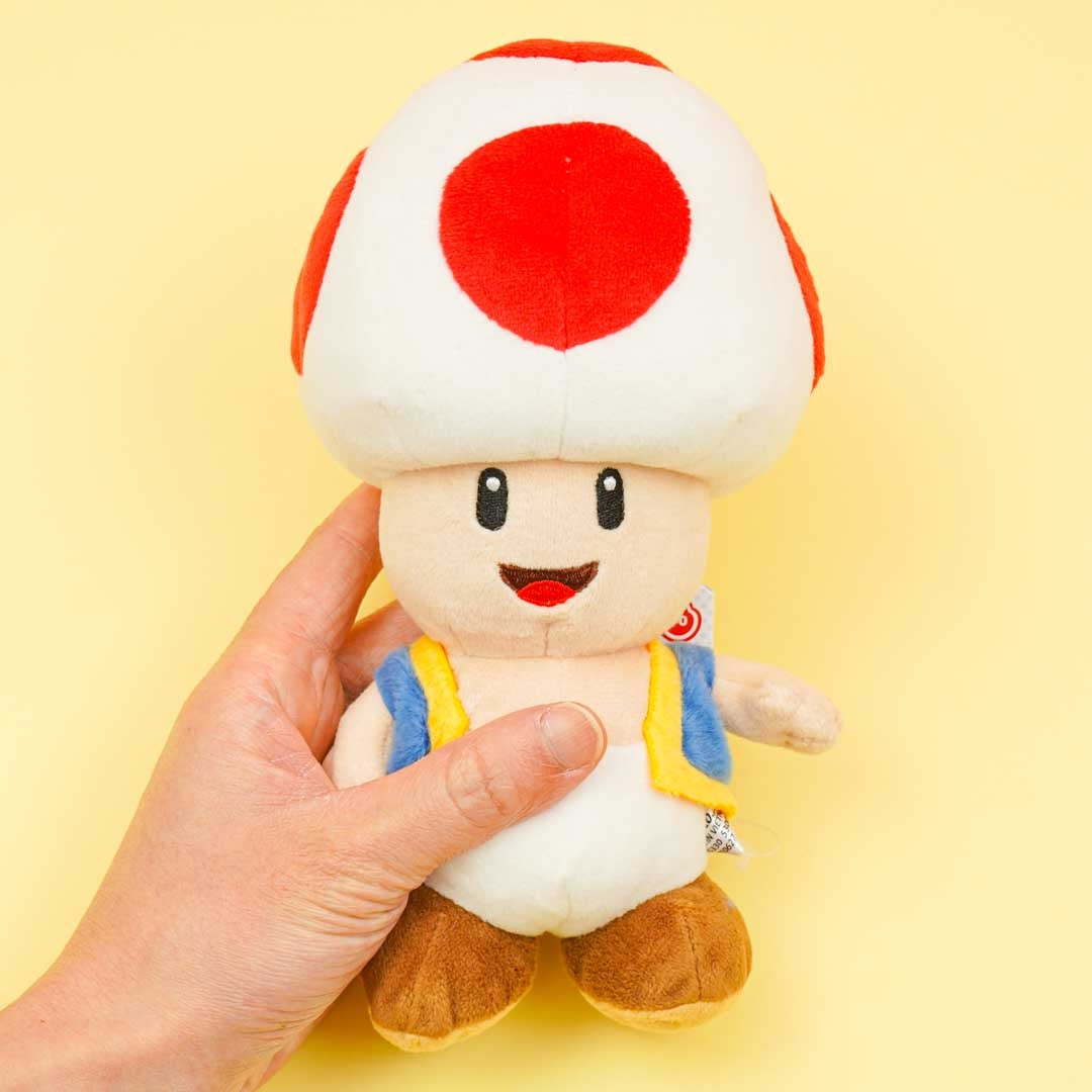 Super Mario All-Star Collection Plushie - Toad / Small