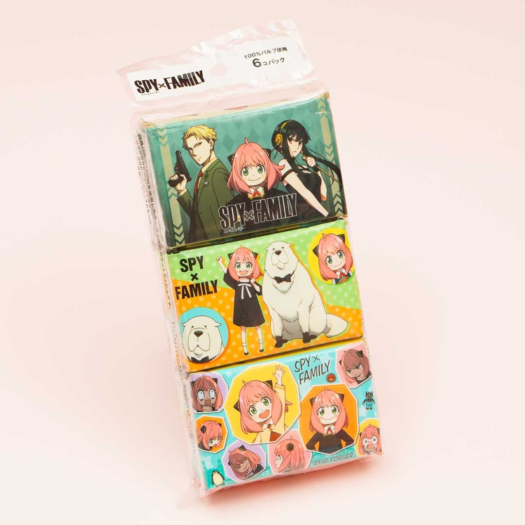 SPY x FAMILY Pocket Tissue Pack - 6 pcs
