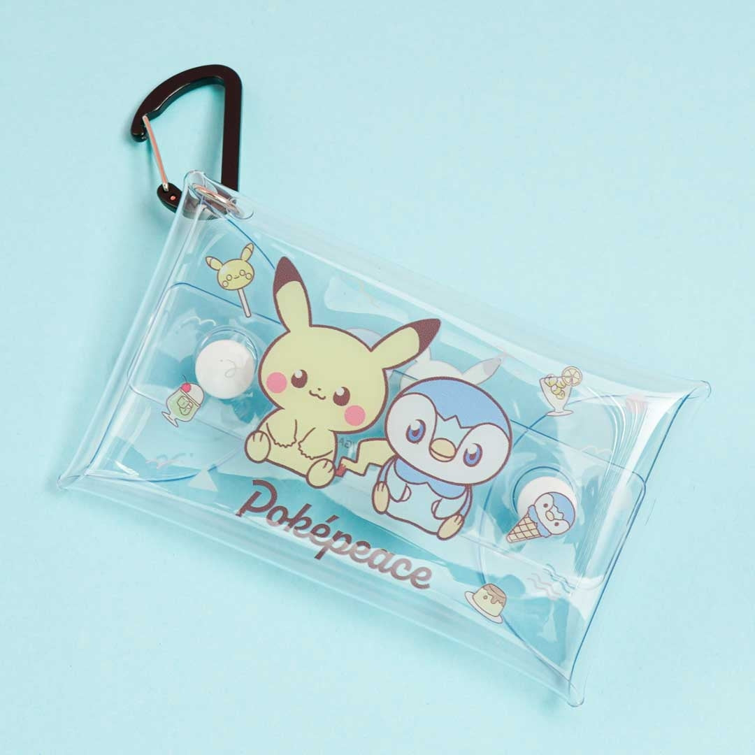 Pokémon Poképeace Pikachu & Piplup Clear Multi-Case