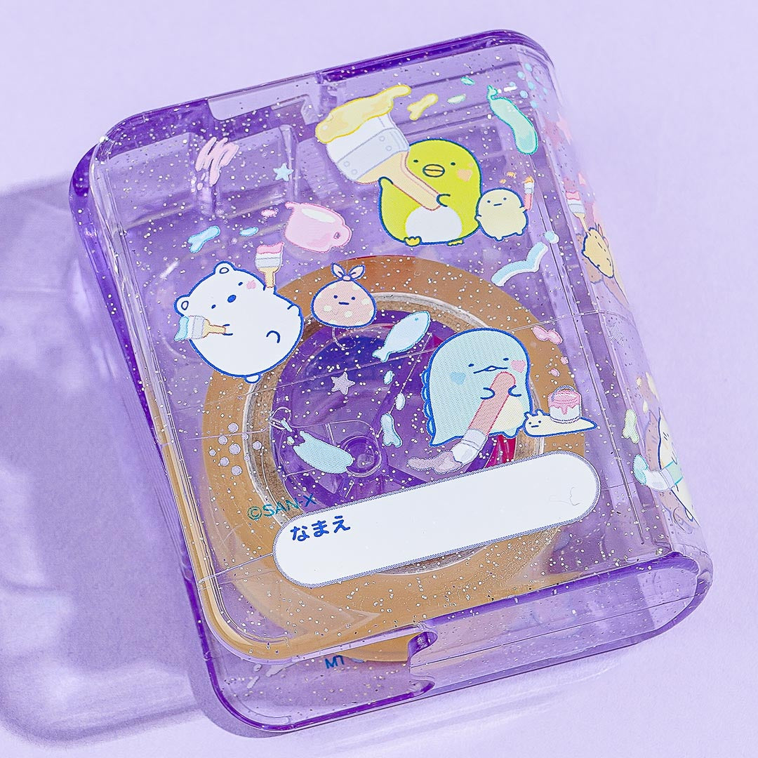 Sumikko Gurashi Glittery Clear Tape With Dispenser