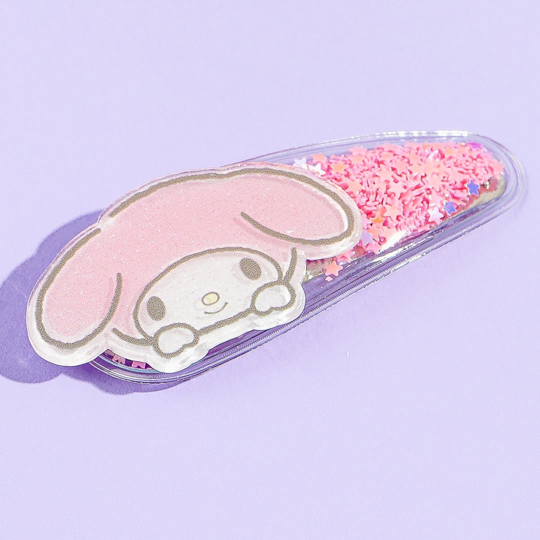 My Melody Kira Kira Clear Hair Clip