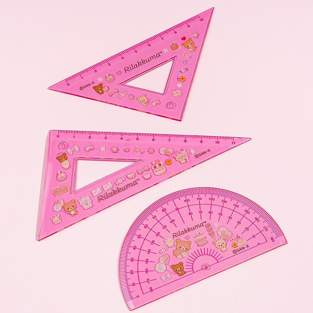 Rilakkuma Dessert Party Ruler Set