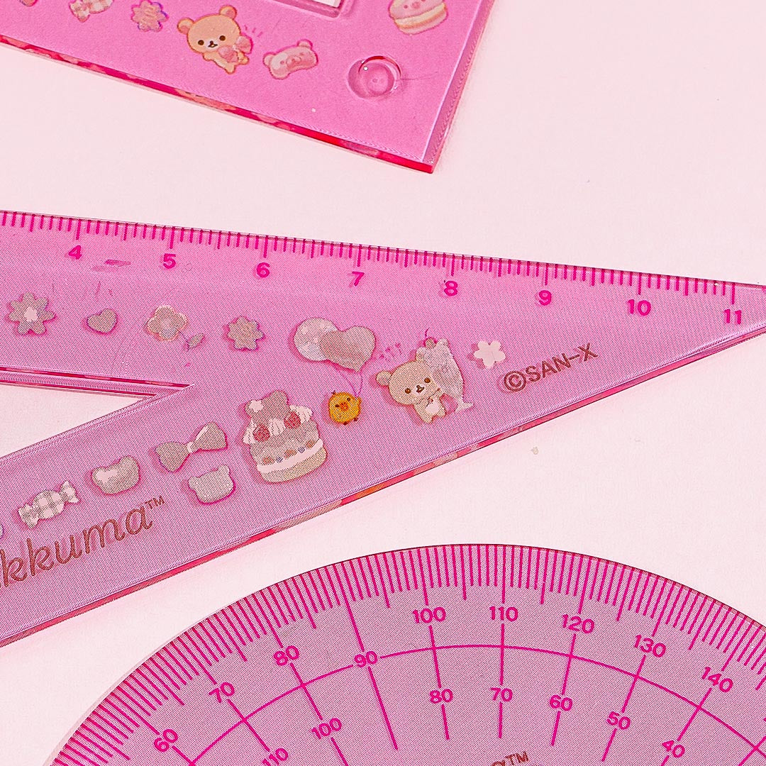 Rilakkuma Dessert Party Ruler Set