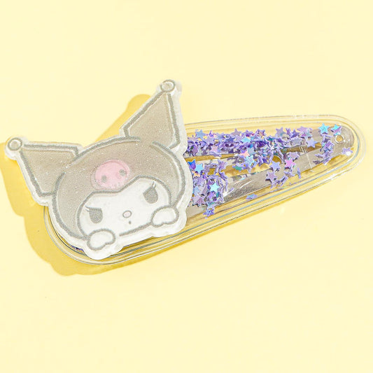 Kuromi Kira Kira Clear Hair Clip