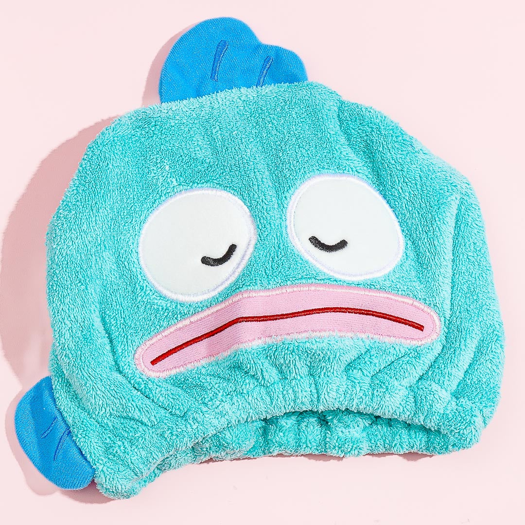 Sleeping Hangyodon Drying Towel Cap