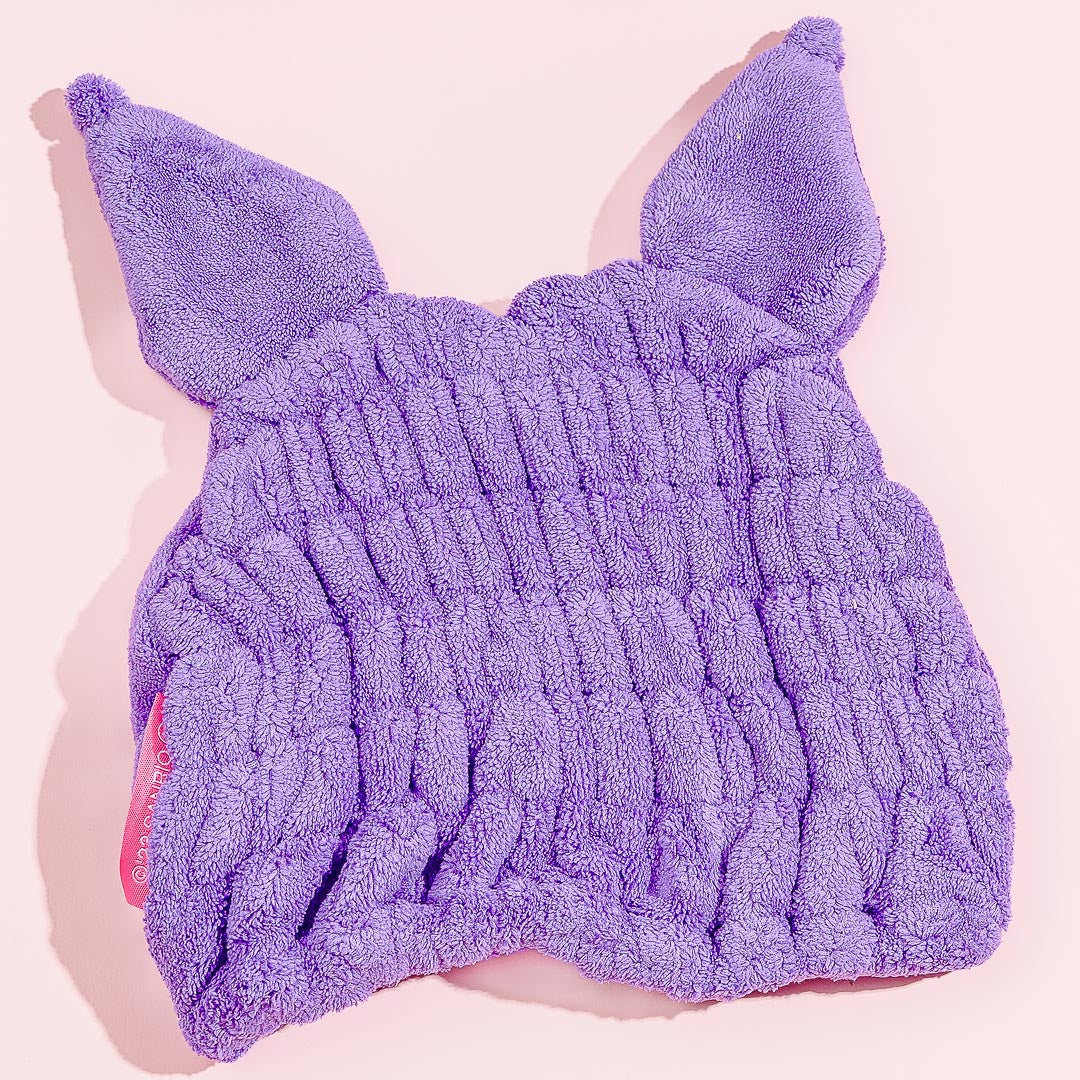 Sleeping Kuromi Drying Towel Cap