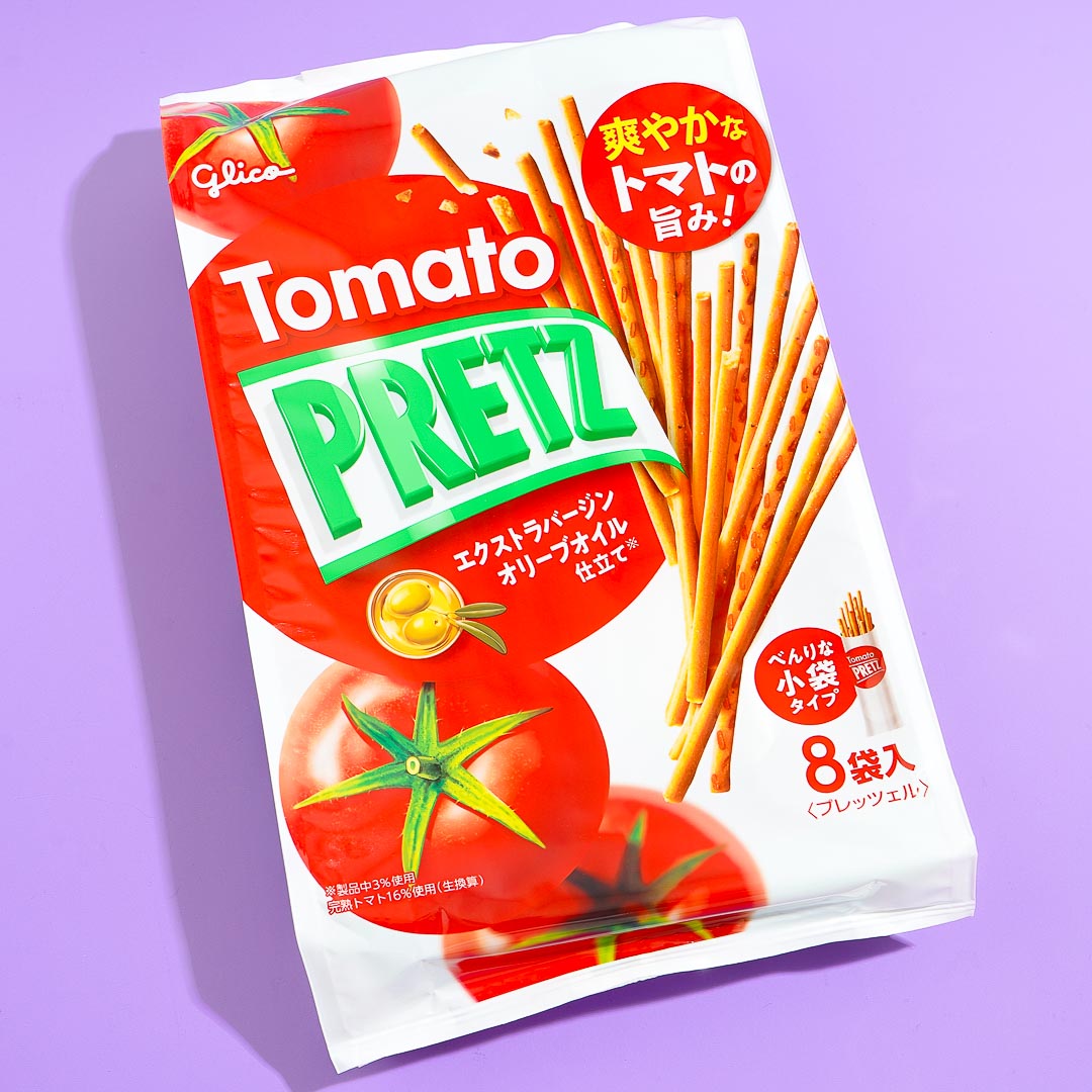 Pretz Biscuit Sticks Giant Pack - Tomato / 8 pcs