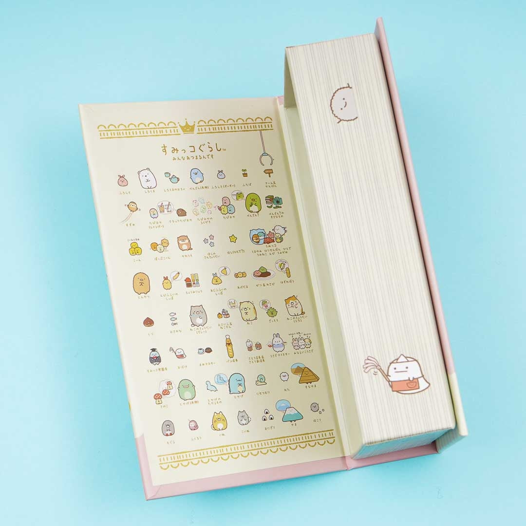 Sumikko Gurashi 10th Anniversary Letter Friends Book Storage Box