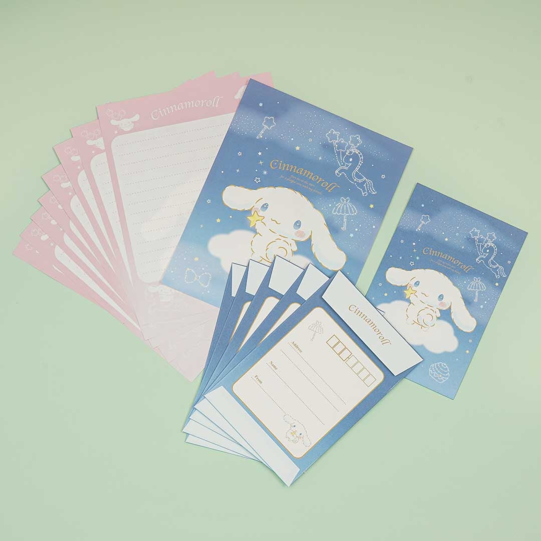 Cinnamoroll Night Sky Letter Set