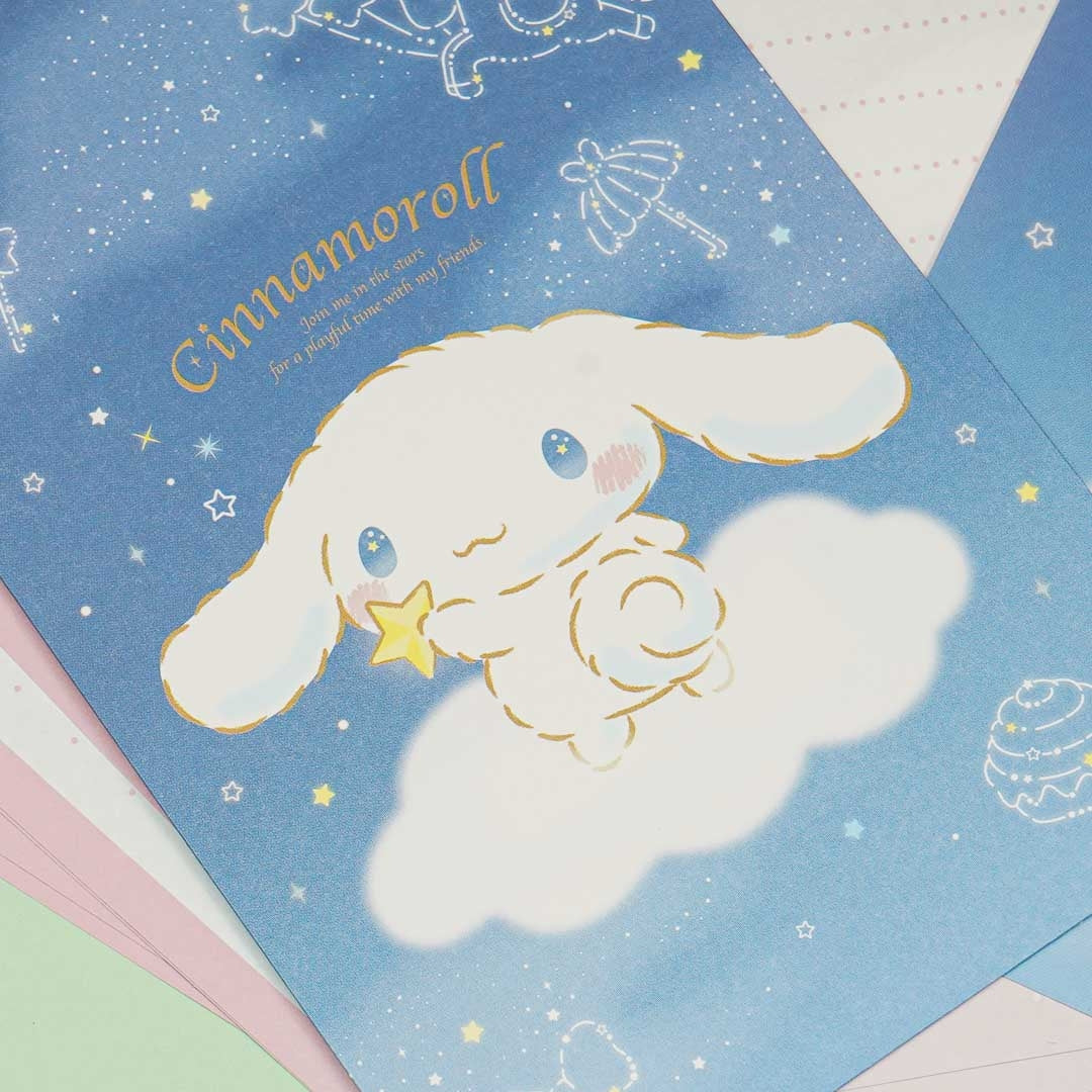 Cinnamoroll Night Sky Letter Set