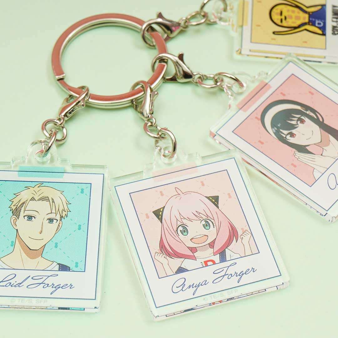SPY x FAMILY 4-Charm Acrylic Keychain