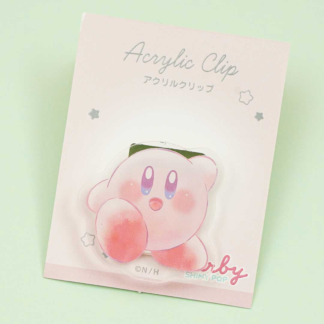 Kirby’s Dream Land Wave Acrylic Clip