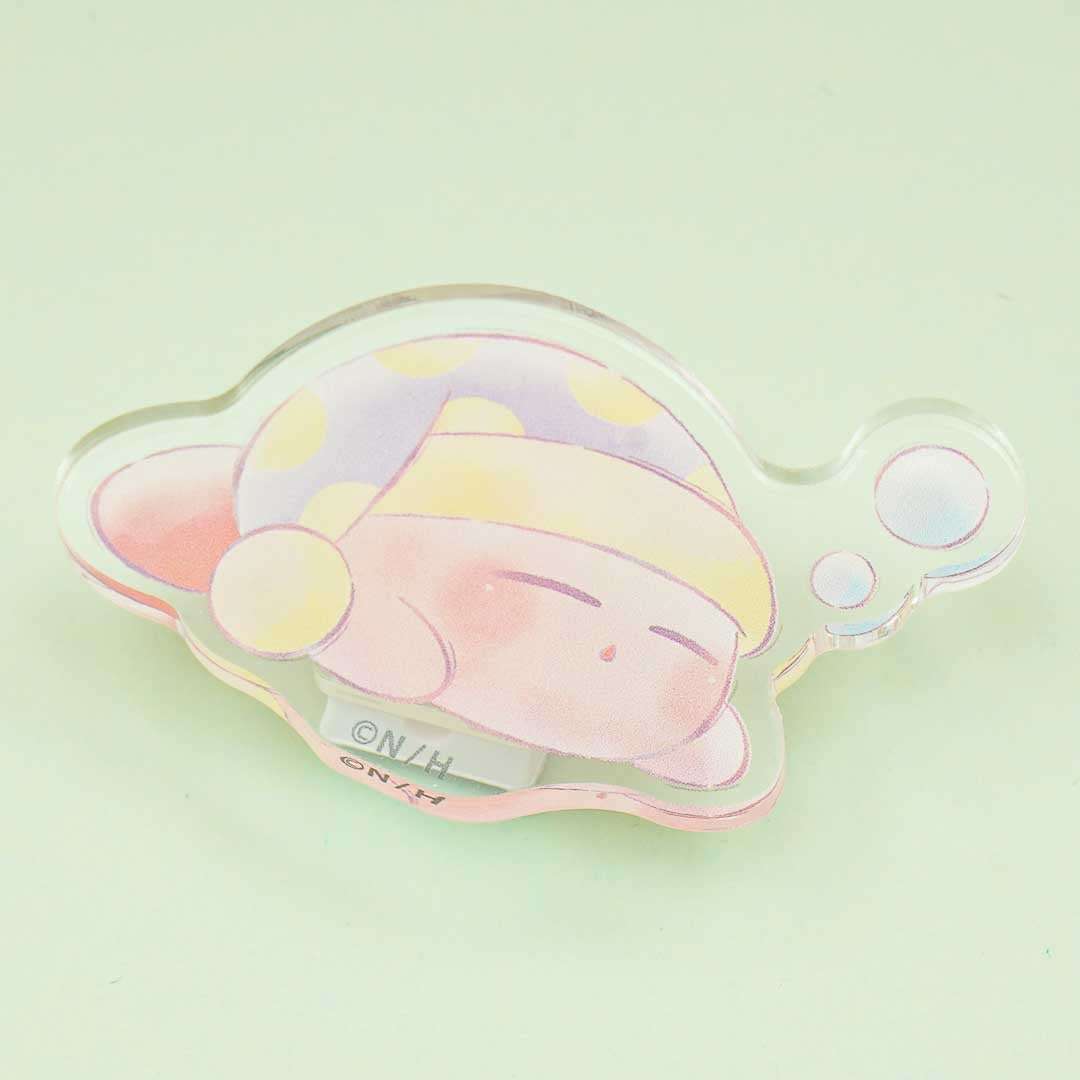 Kirby's Dream Land Sleeping Acrylic Clip