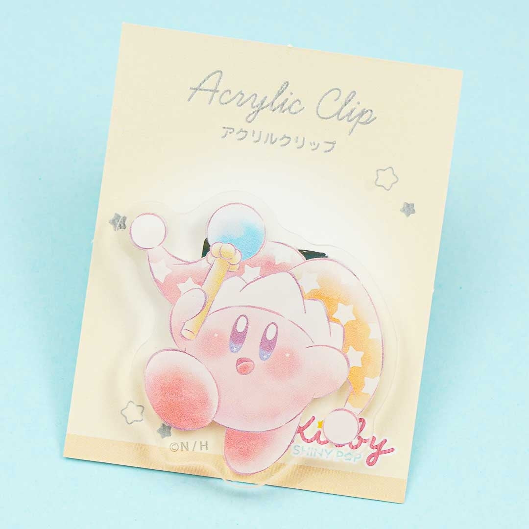 Kirby’s Dream Land Jester Acrylic Clip