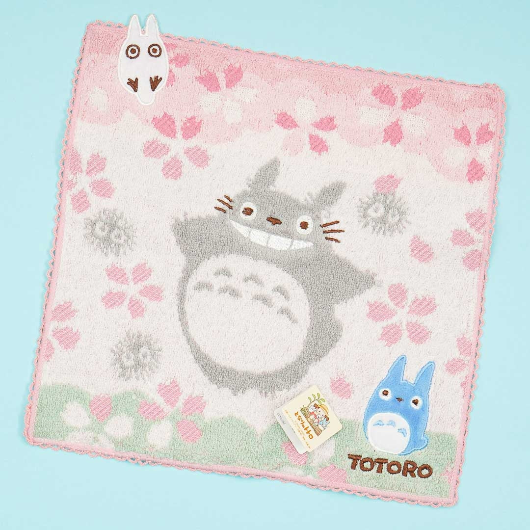 My Neighbor Totoro Sakura Adventure Hand Towel