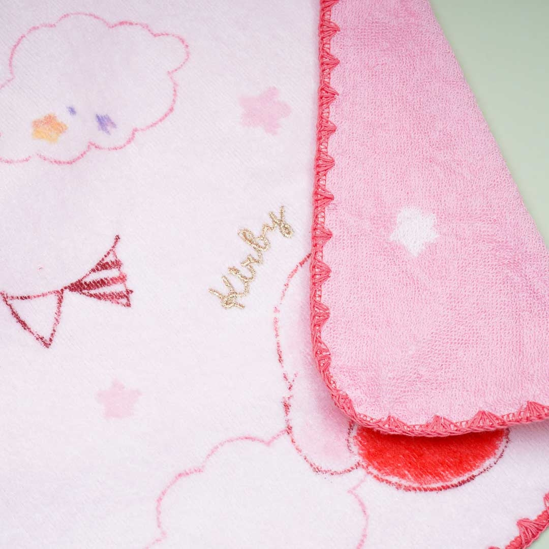 Kirby Cloud Land Face Towel