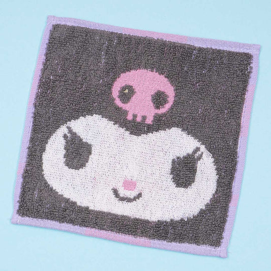 Kuromi Face Hand Towel