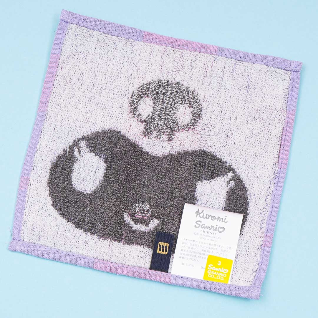 Kuromi Face Hand Towel