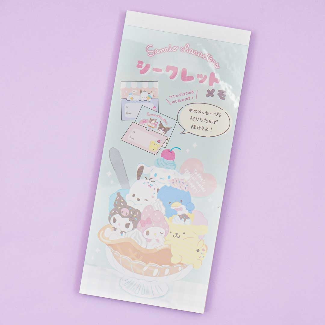 Sanrio Characters Fun Time Memo Pad