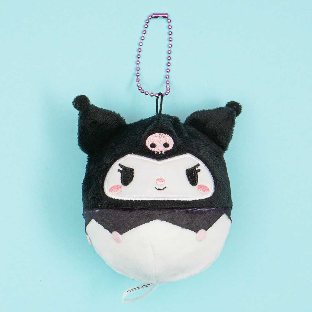 Kuromi Nukuizu Plushie Charm - Medium