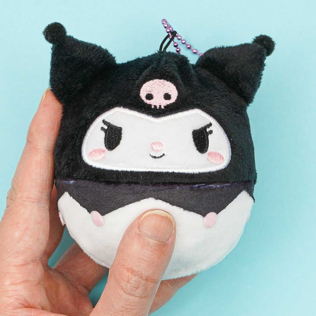 Kuromi Nukuizu Plushie Charm - Medium