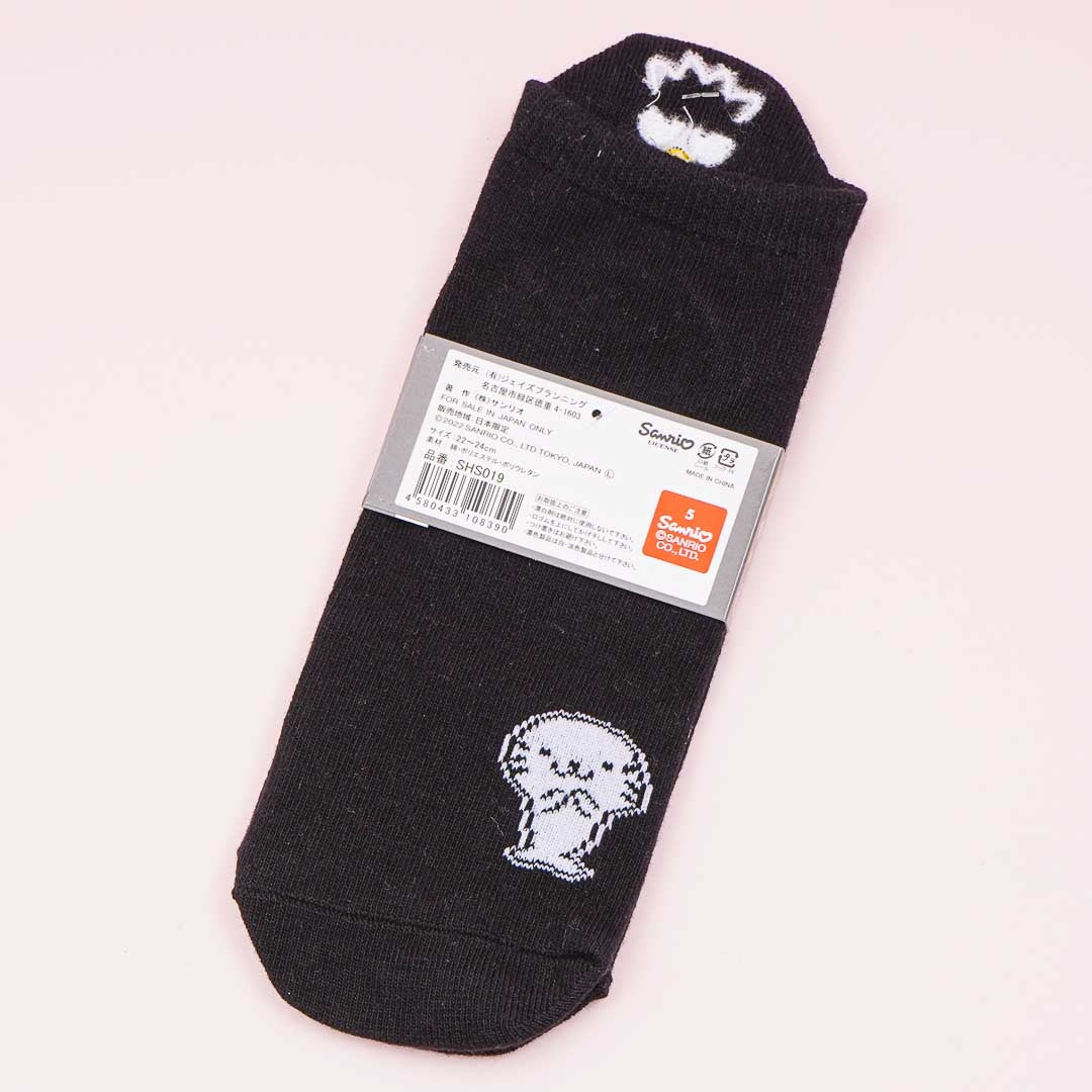 Bad Badtz Maru Embroidered Heel Socks