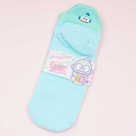 Hangyodon Embroidered Heel Socks