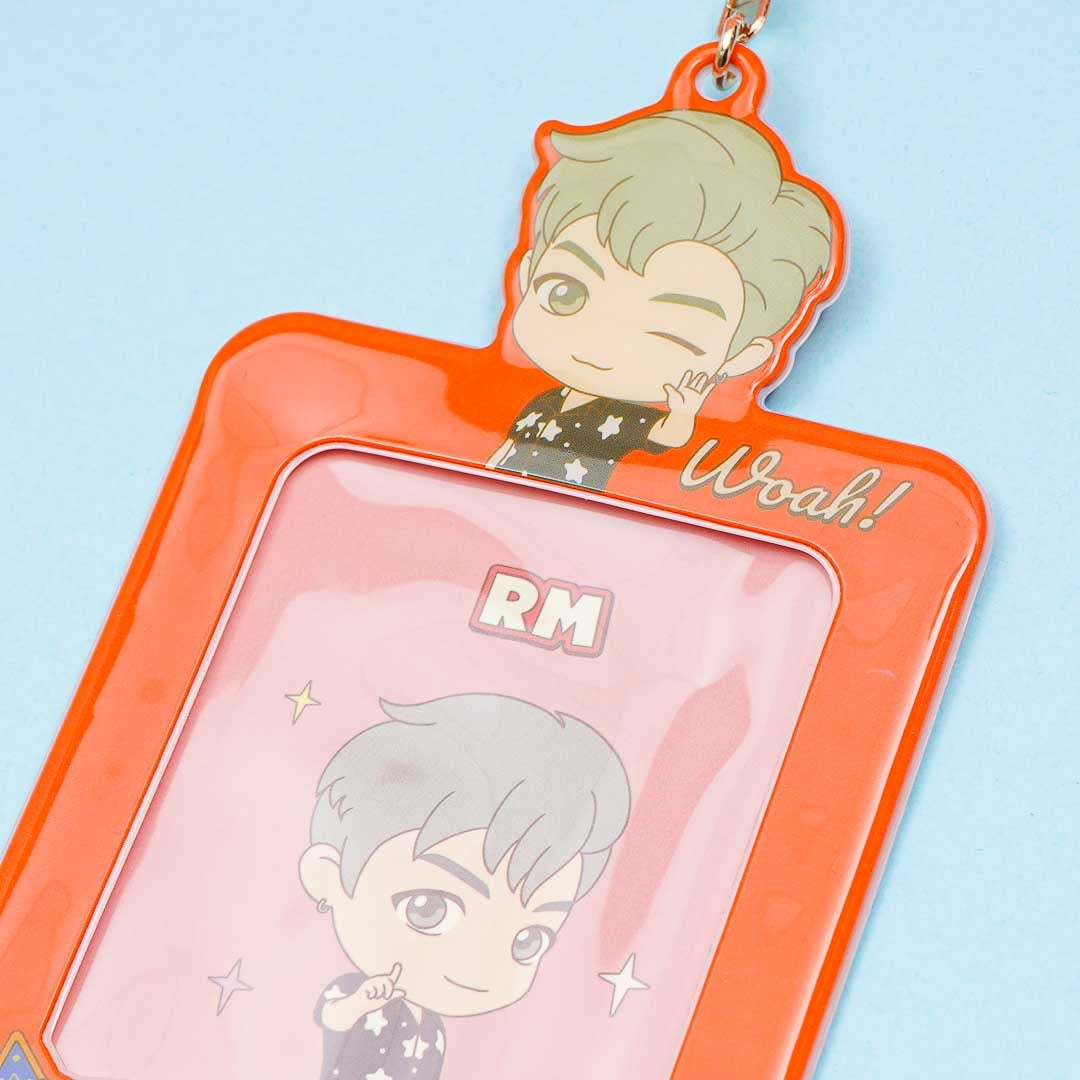 BTS TinyTAN Photo Card Key Holder - RM