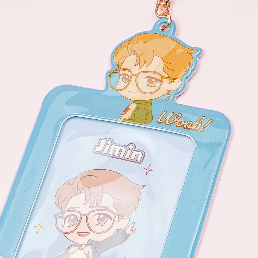BTS TinyTAN Photo Card Key Holder - Jimin