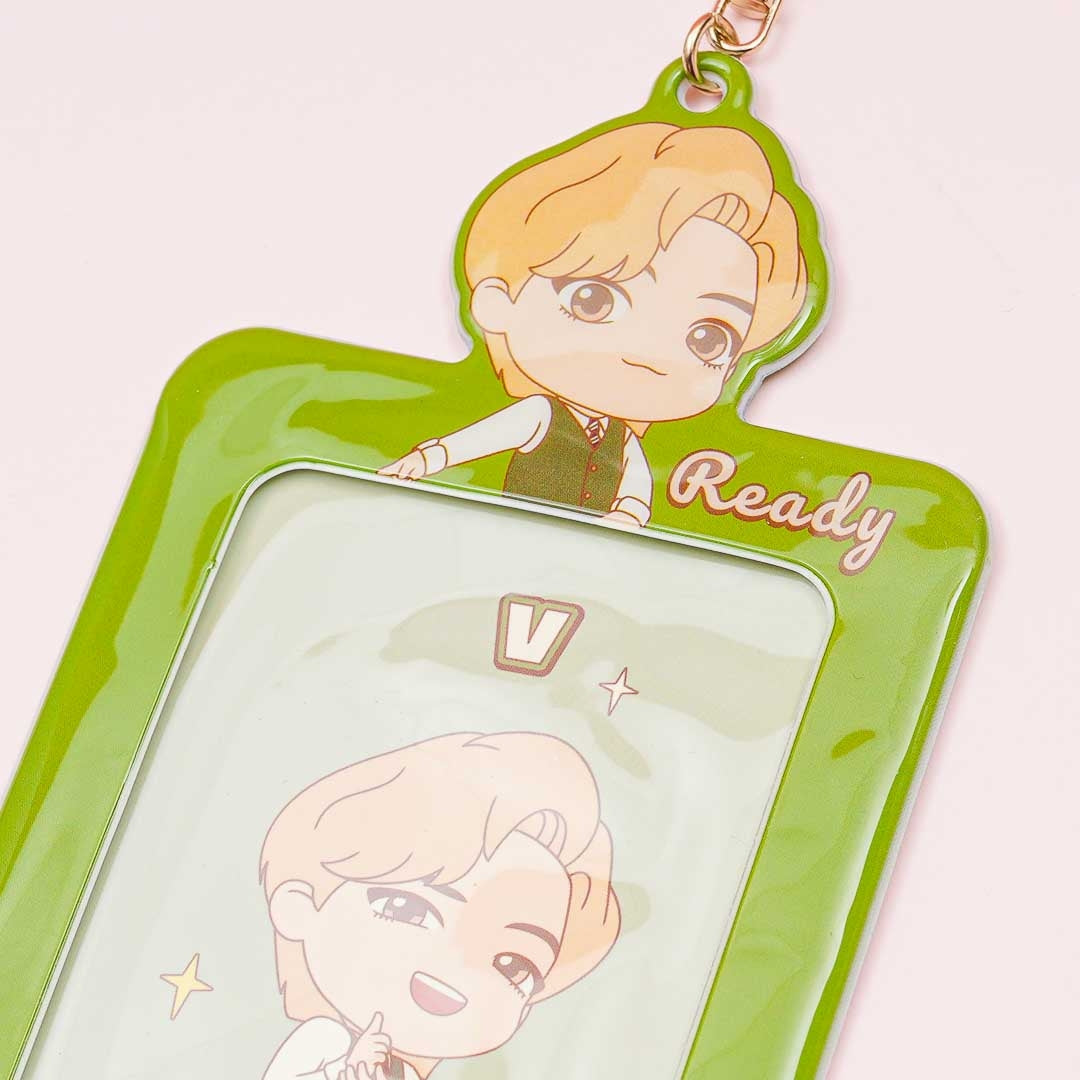 BTS TinyTAN Photo Card Key Holder - V