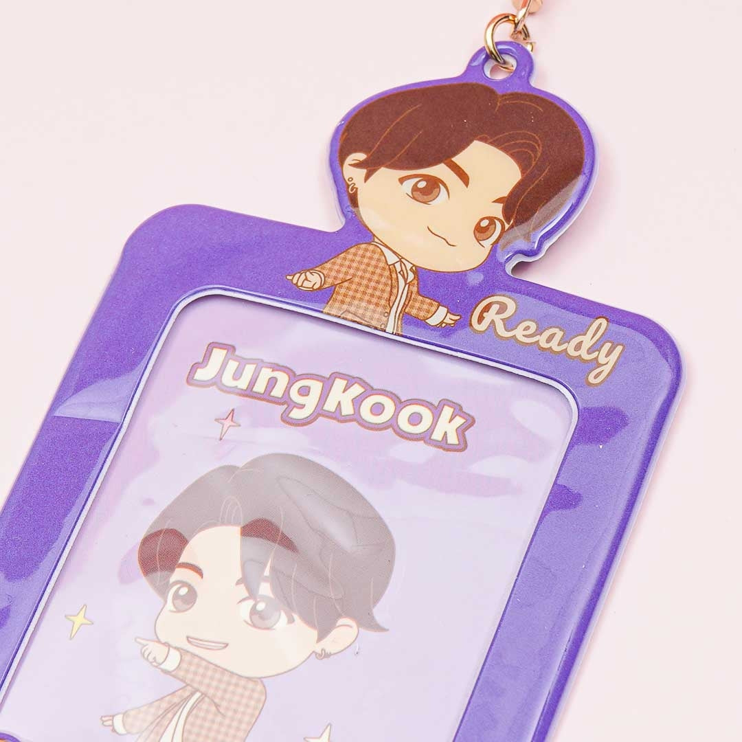 BTS TinyTAN Photo Card Key Holder - Jung Kook