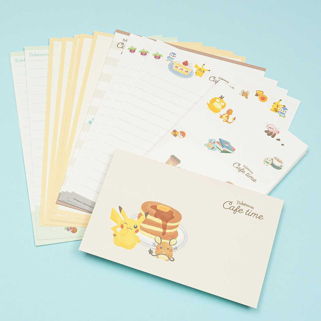 Pokémon Café Time Letter Set