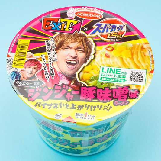 Super Cup 1.5 Times X EXIT Ramen - Ginger Pork Miso