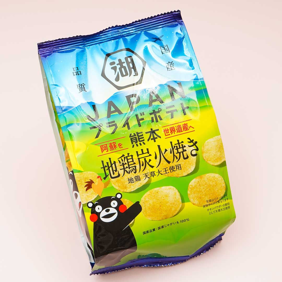 Koikeya PRIDE Potato Chips - Grilled Kumamoto Chicken