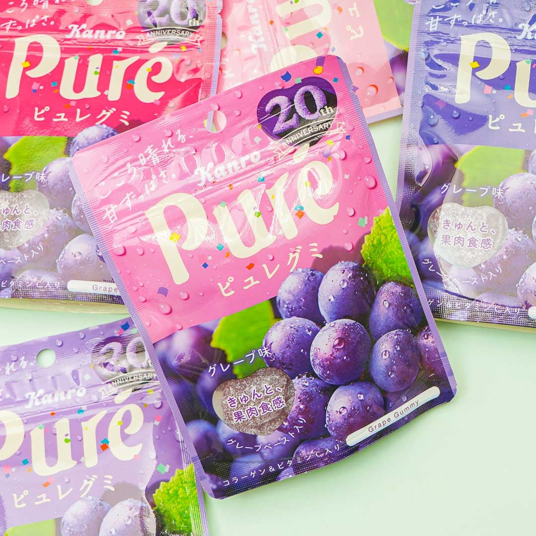 Kanro Pure Grape Gummies