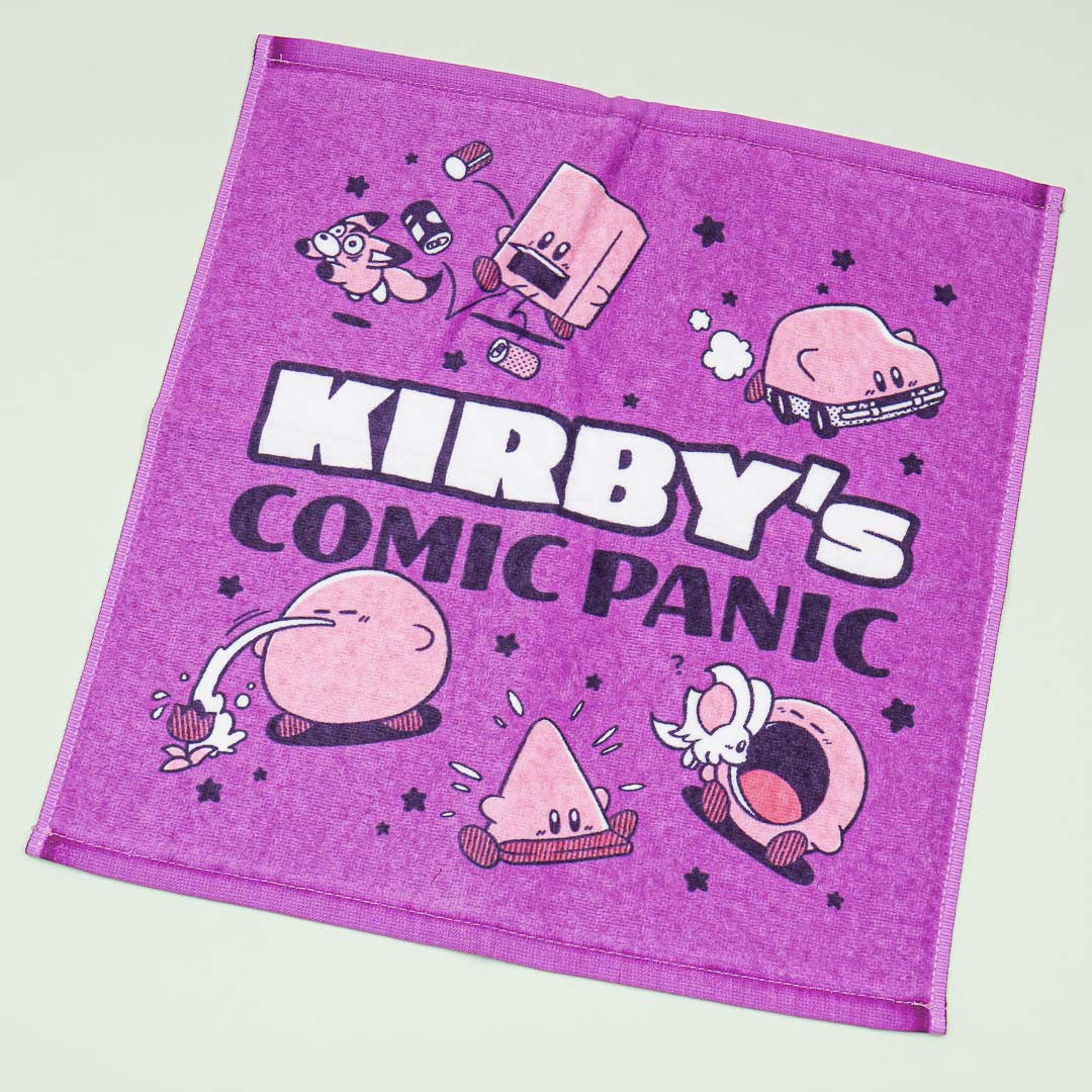 Kirby's Comic Panic Hand Towel