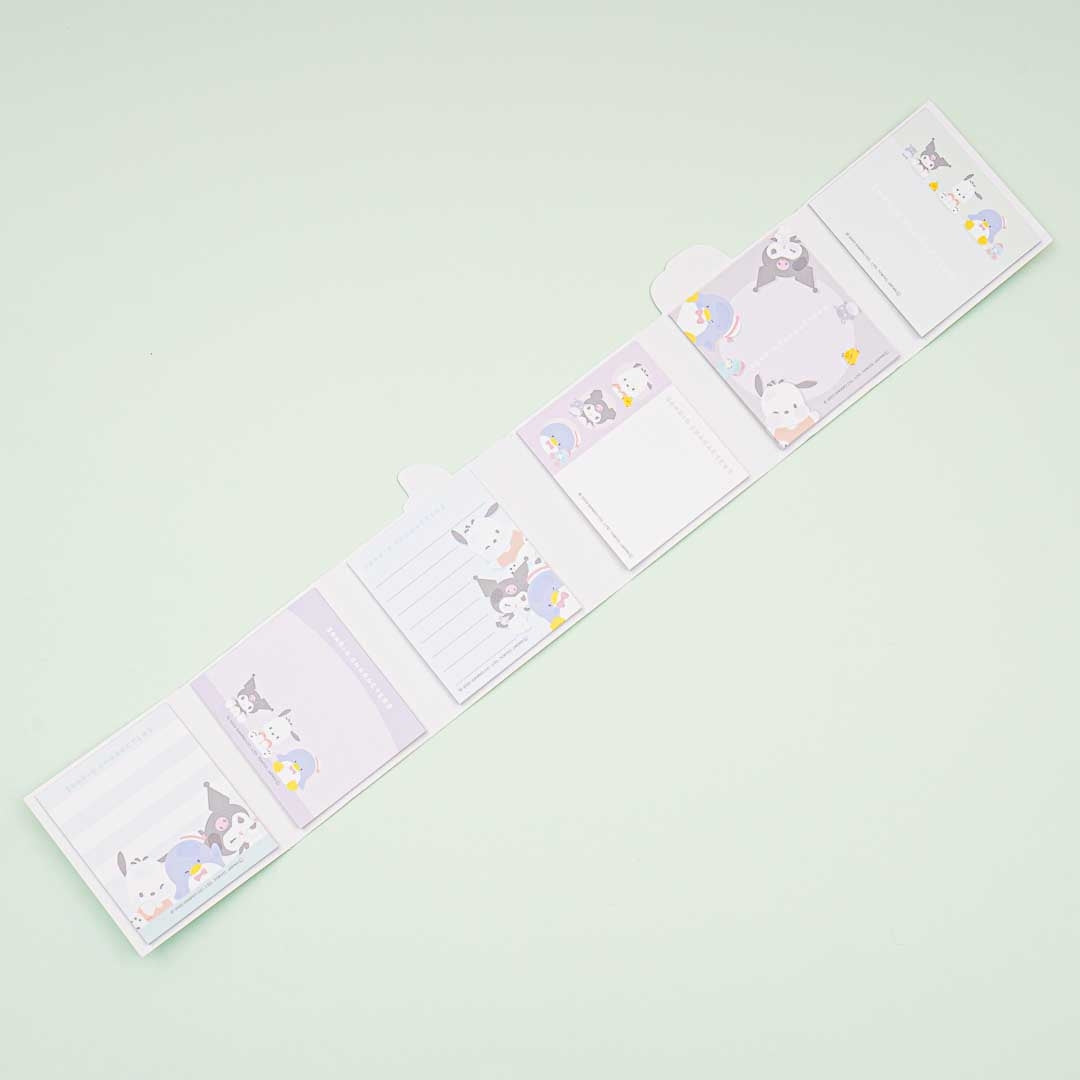 Sanrio Characters Mugyutto Memo Pad Set