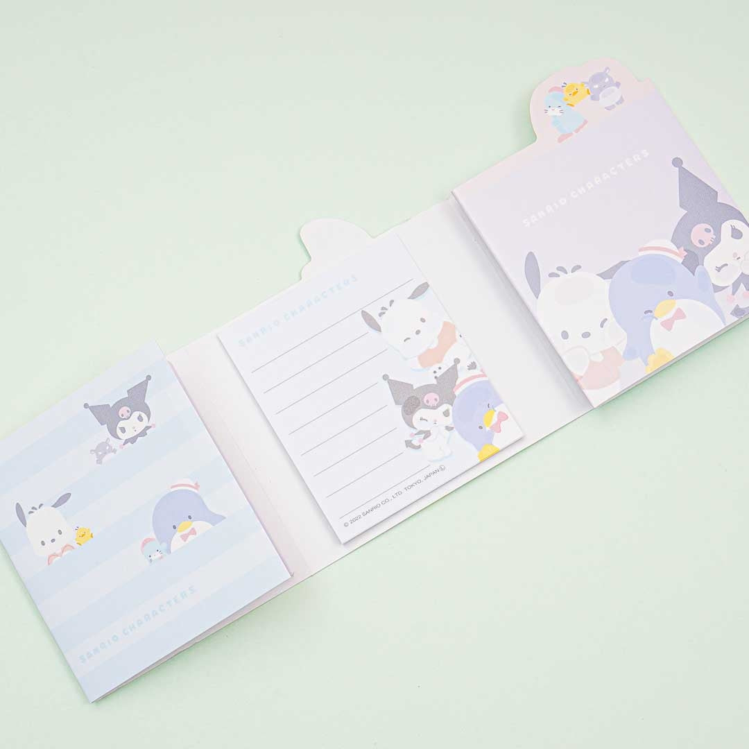 Sanrio Characters Mugyutto Memo Pad Set