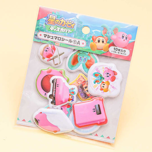 Kirby's Dream Land Discovery A Puffy Stickers
