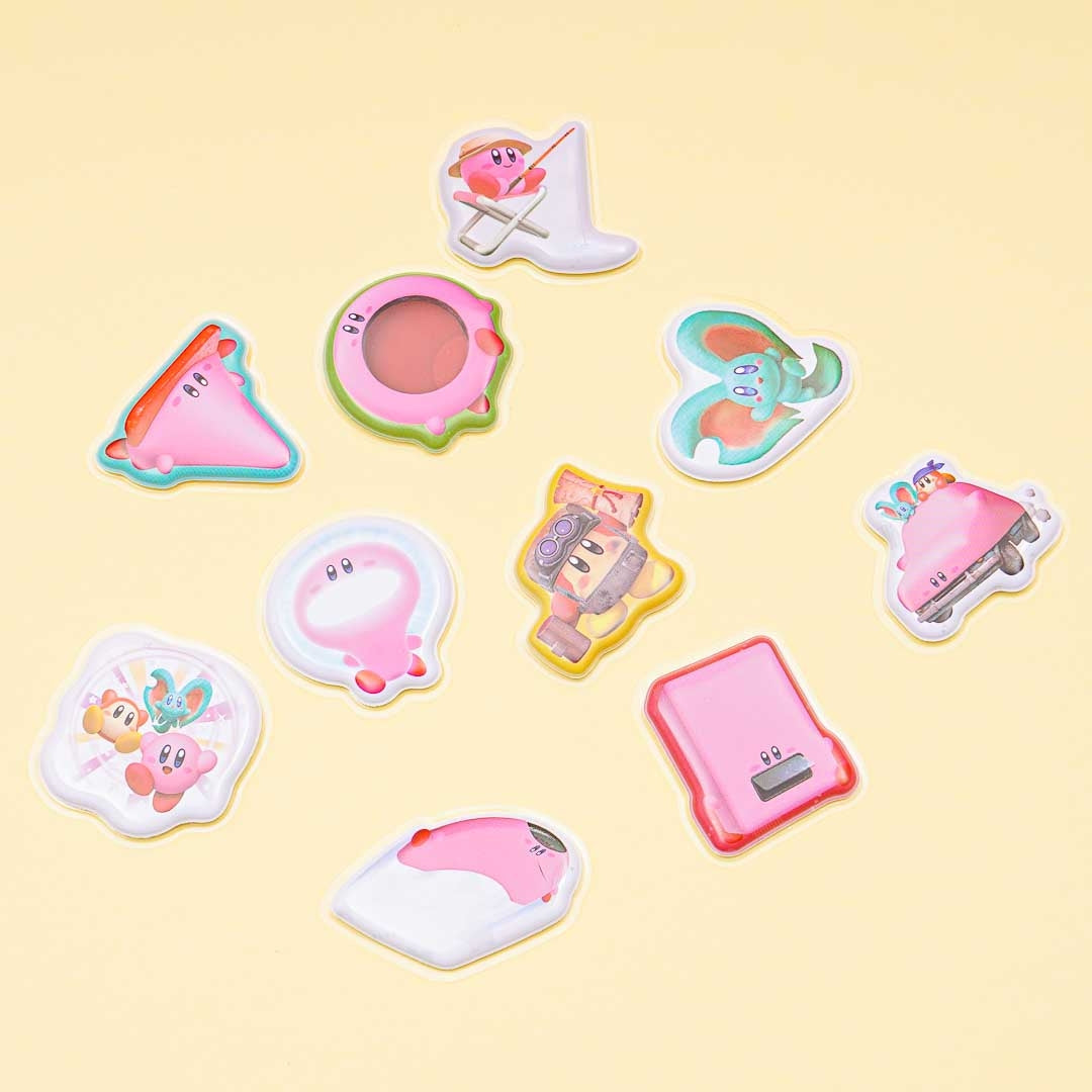 Kirby's Dream Land Discovery A Puffy Stickers