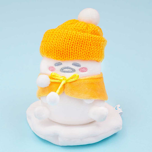 Gudetama Snowman Munyugurumi Plushie - Medium