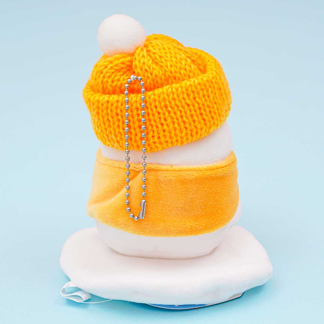 Gudetama Snowman Munyugurumi Plushie - Medium