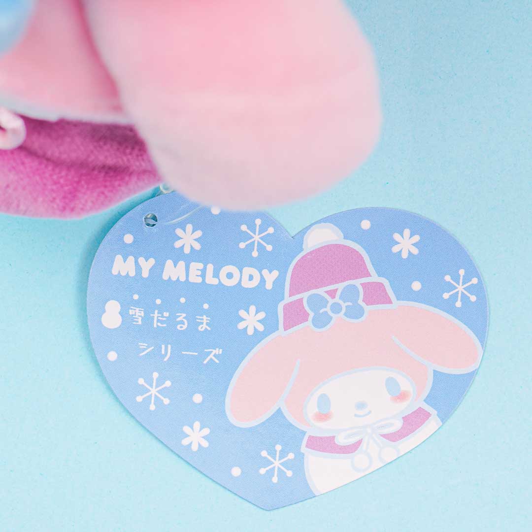 My Melody Snowman Munyugurumi Plushie - Medium