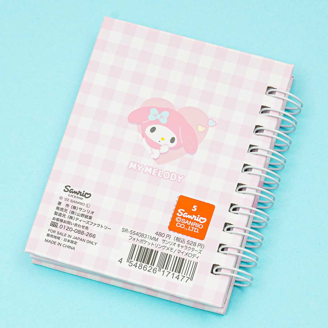 My Melody My Love Mini Ring Notepad