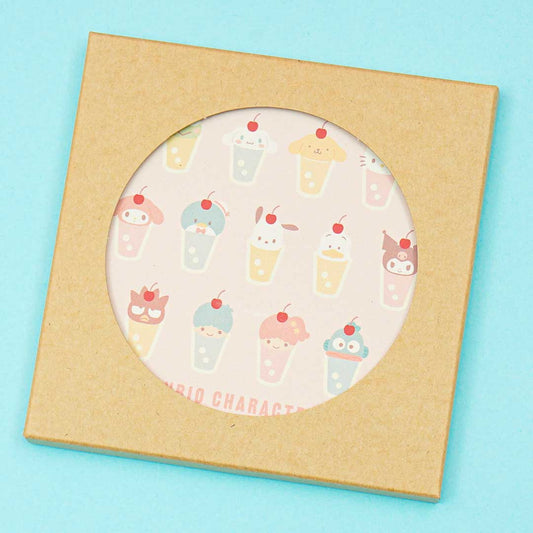 Sanrio Characters Ice Cream Soda Coaster