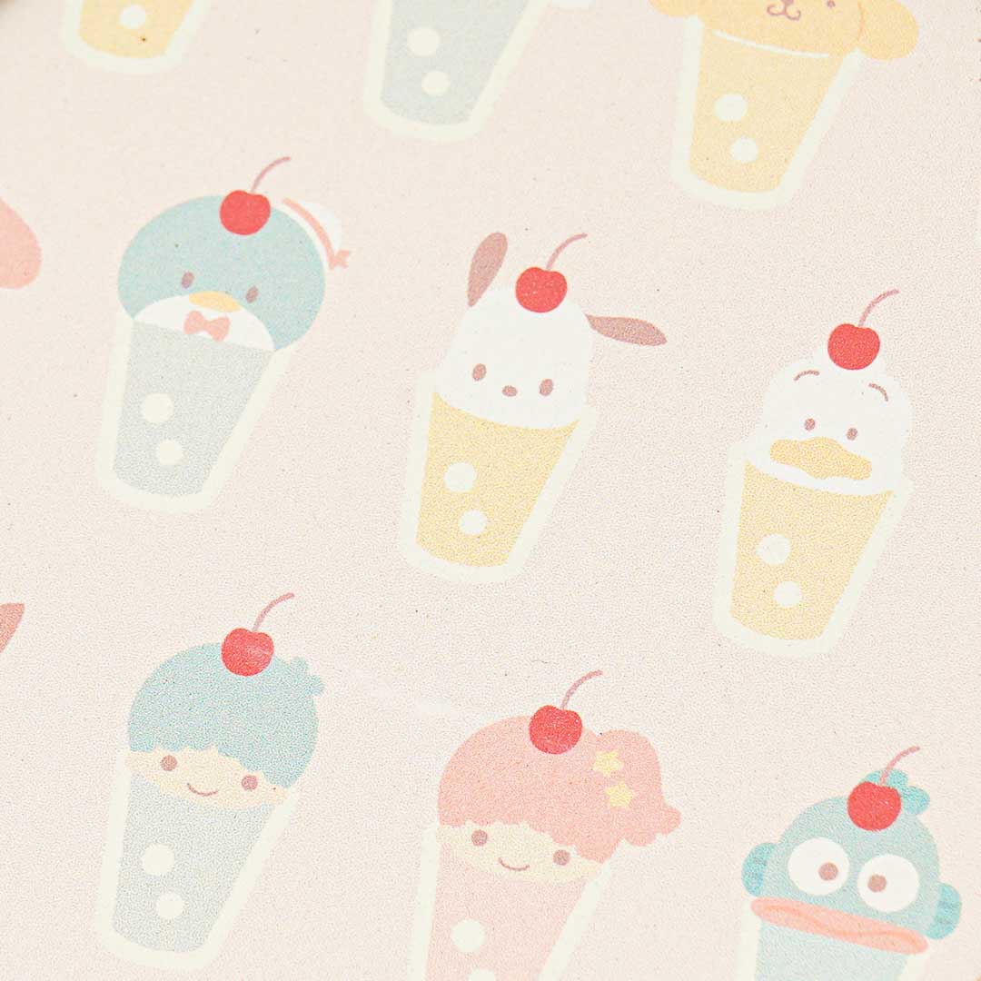 Sanrio Characters Ice Cream Soda Coaster