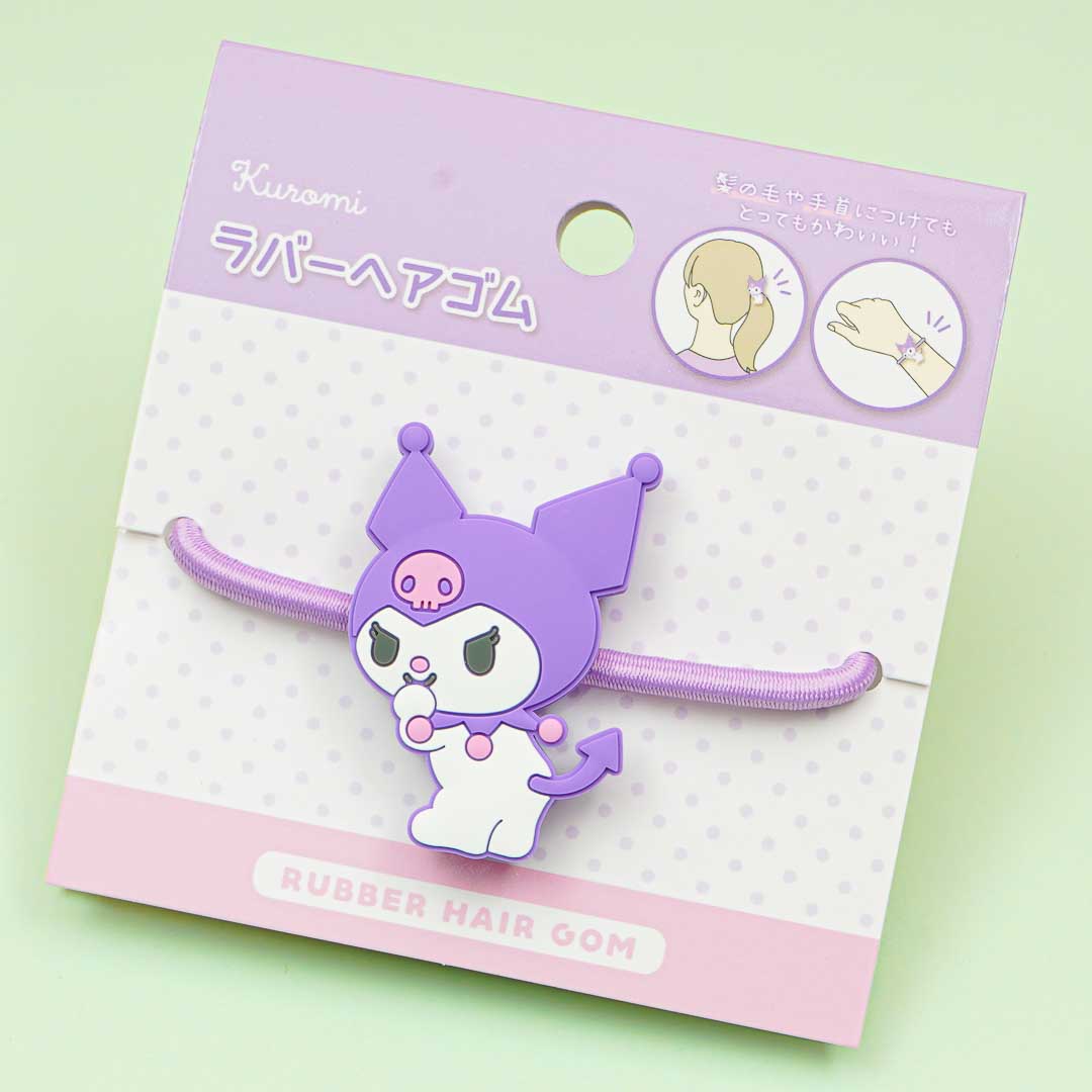Kuromi Laughing Rubber Hair Band